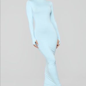 Fashion Nova Full Cover Maxi Dress